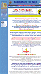 Mobile Screenshot of gladiatorsforgod.com